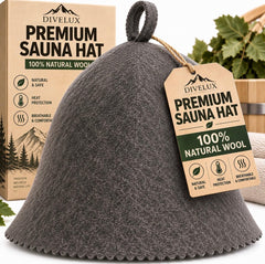 DIVELUX wool sauna hat