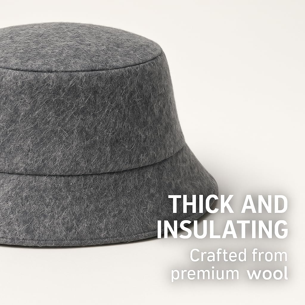 DIVELUX Bucket Wool Sauna Hat