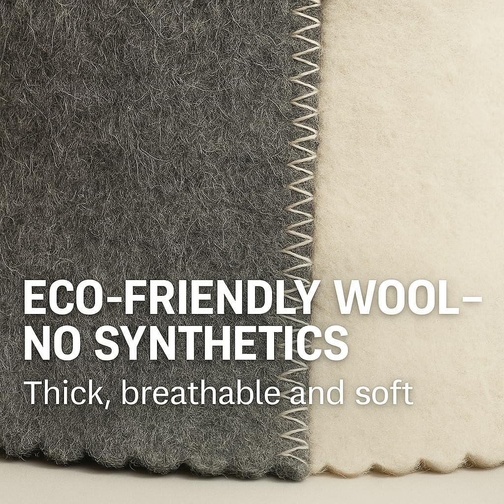 DIVELUX Bucket Wool Sauna Hat